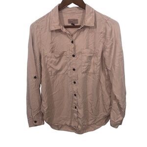 Women's Universal Threads Pink Button Down Shirt